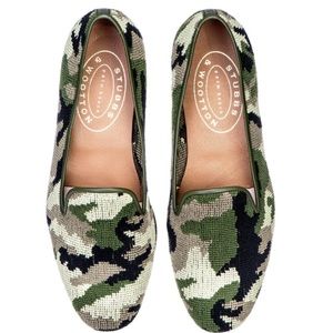 Gently Used - Classic Camo Stubbs & Wootton Slipper